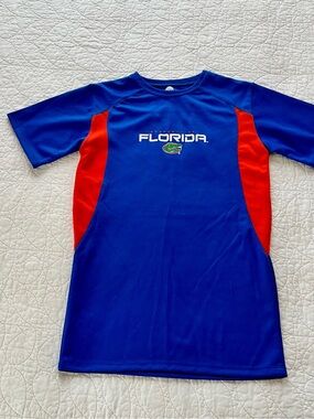NCAA Florida Blue & Orange Short Sleeve Tee Collegiate Fandom Sporty